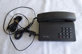 antikes PTT analoges Telefon Tritel ELM 2 schwarz