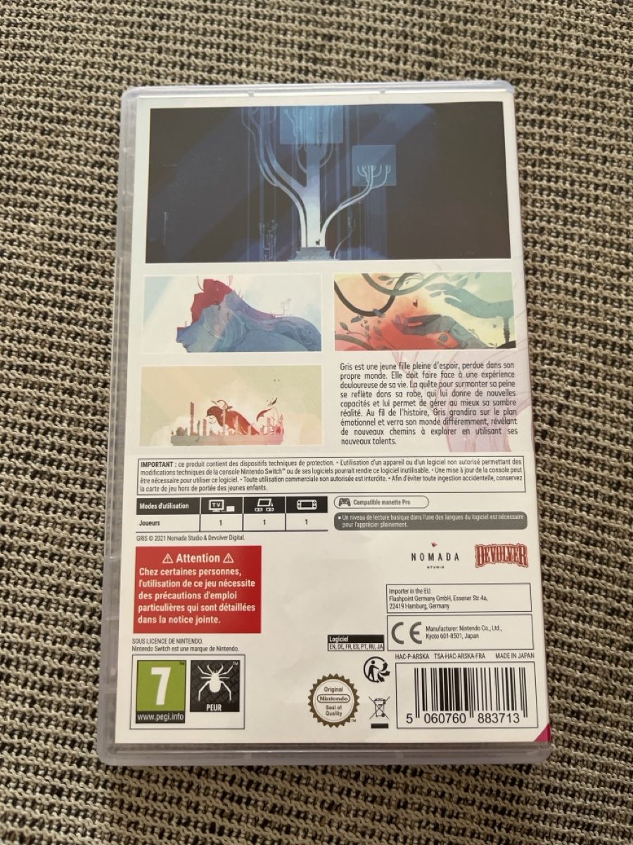 Jeux: Jeu Nintendo Switch Gris neuf – D'occasion à Vevey par Antoine9 1