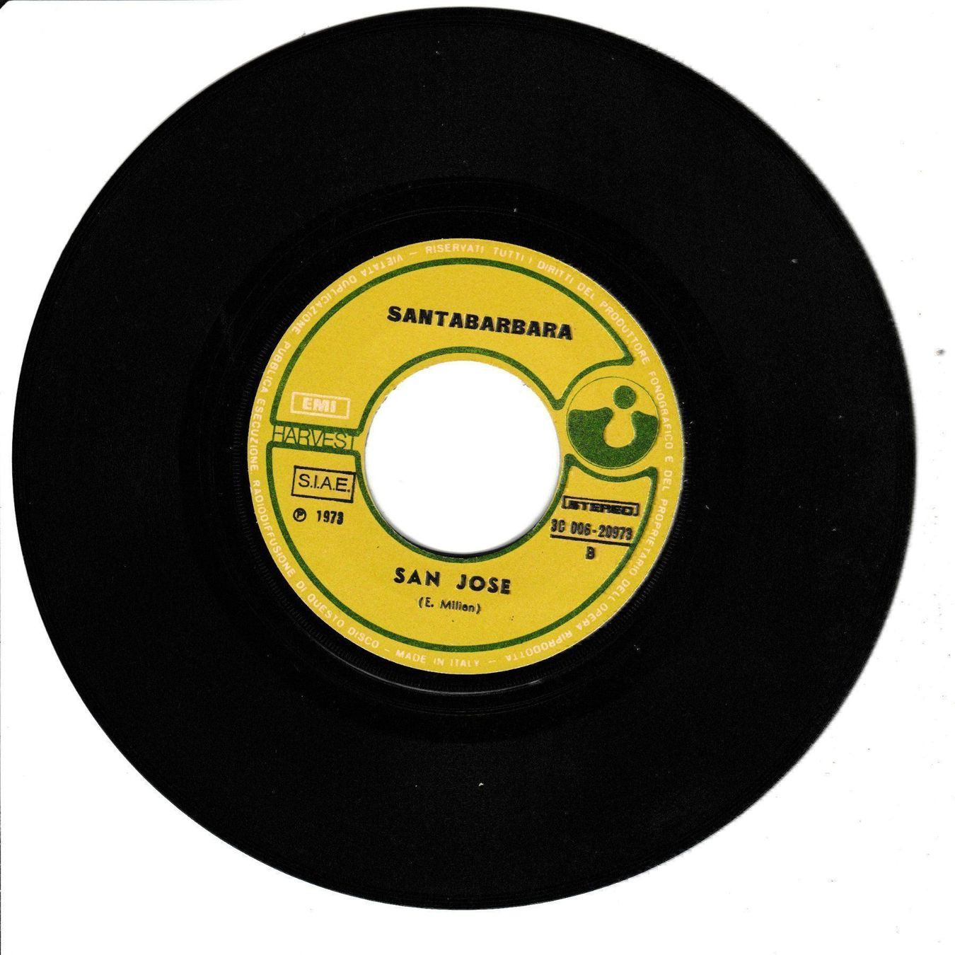 Dischi in vinile: Santabarbara - Charly 7" Vinyl 1973 – Usato da Tübach venduto da JamesStone 3