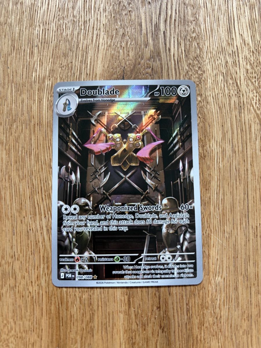 Pokémon Carte collezionabili: Doublade 098/088 EN Perfect Order – Nuovo (secondo la descrizione) da Celerina venduto da vyn_90