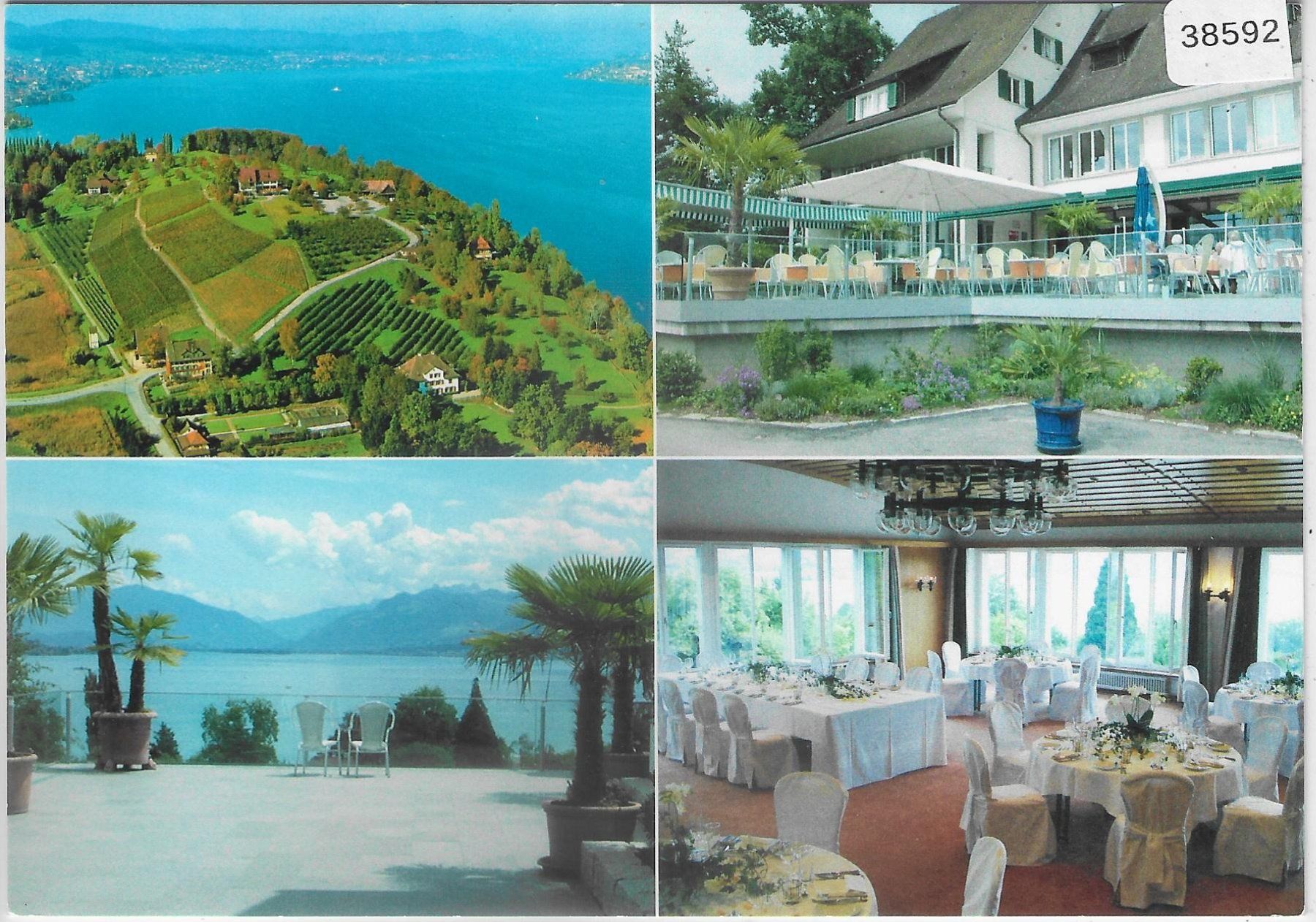 Cartoline postali: Landgasthof Halbinsel Au – Usato da Ettingen venduto da Kartenplanet