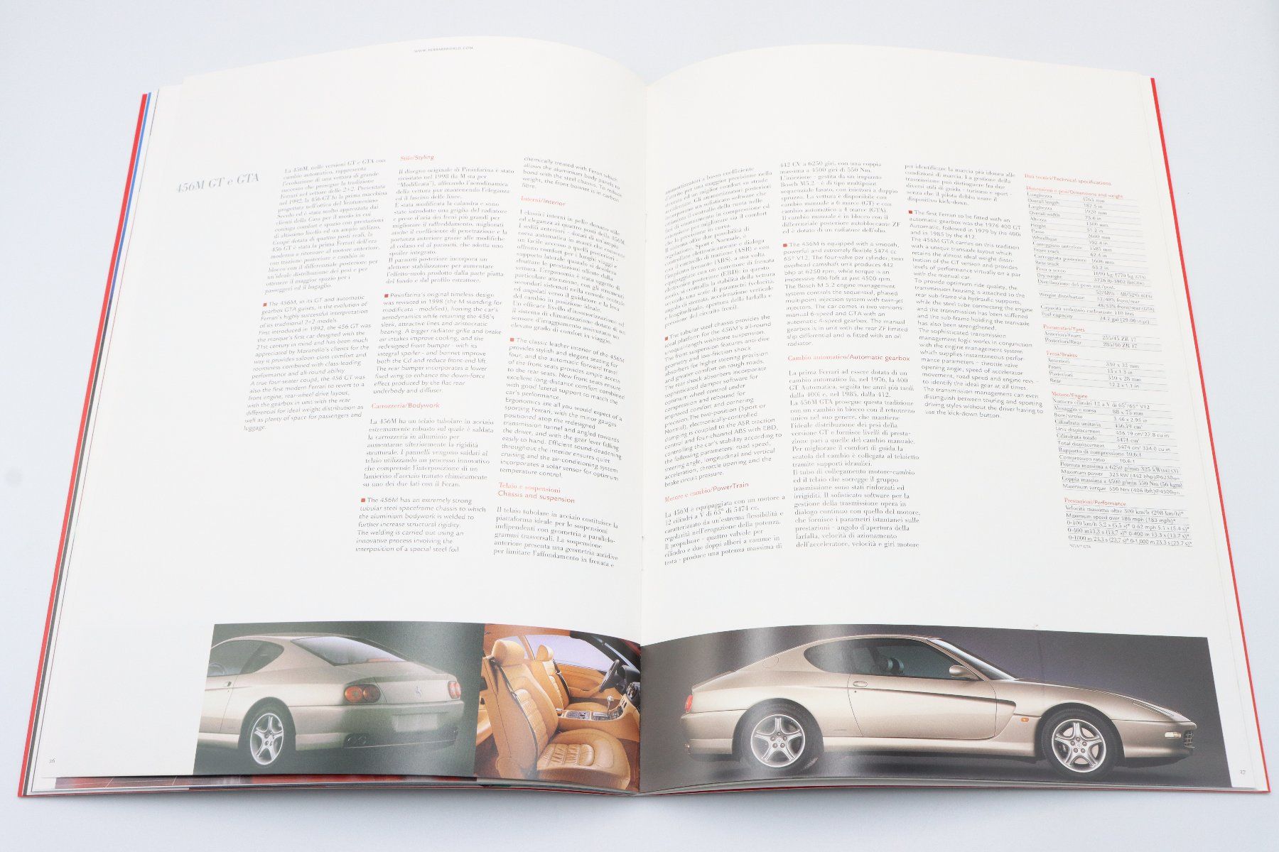 Ferrari Documenti: Ferrari La Ferrari Modellprogramm 2003 Prospekt – Usato da Bühl b.Aarberg venduto da Collectorpassions 7
