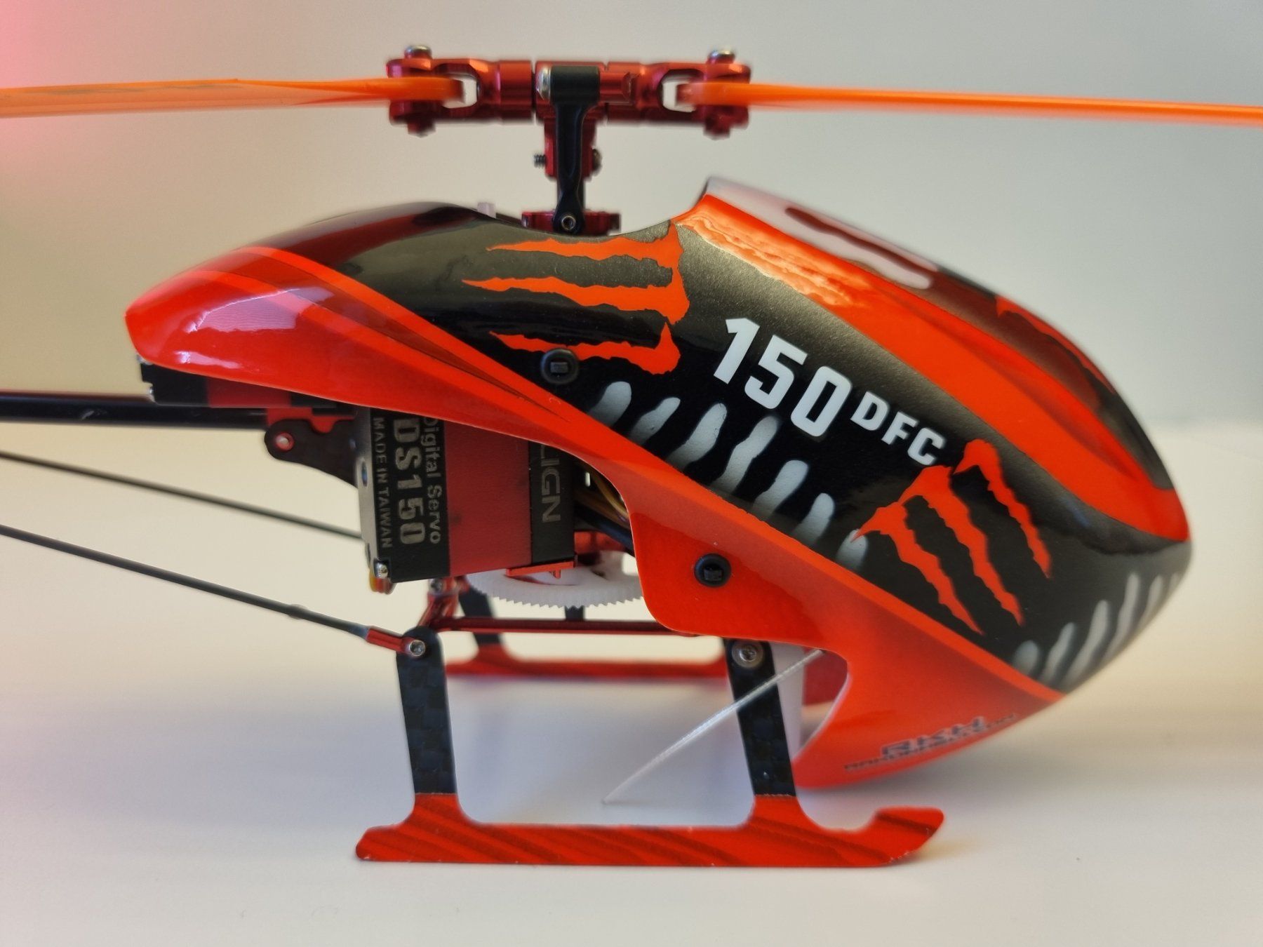Align Modellismo RC: Align T-REX 150X DFC Voll-Tuning Red Monster – Usato da Villigen venduto da Tilt 1