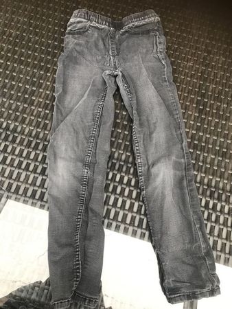 Mädchen Jeggings Hose 122 schwarz