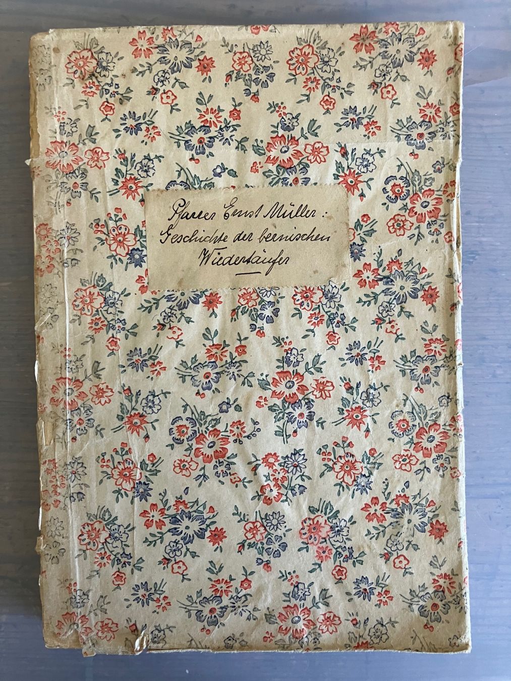 Libri: Ernst Müller, Geschichte der bernischen Wiedertäufer – Usato da Bichelsee venduto da Blume9