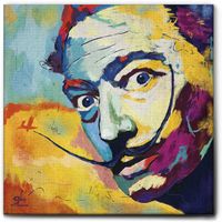 Quadro Salvador Dalì 70x70 cm stampa su tela‪