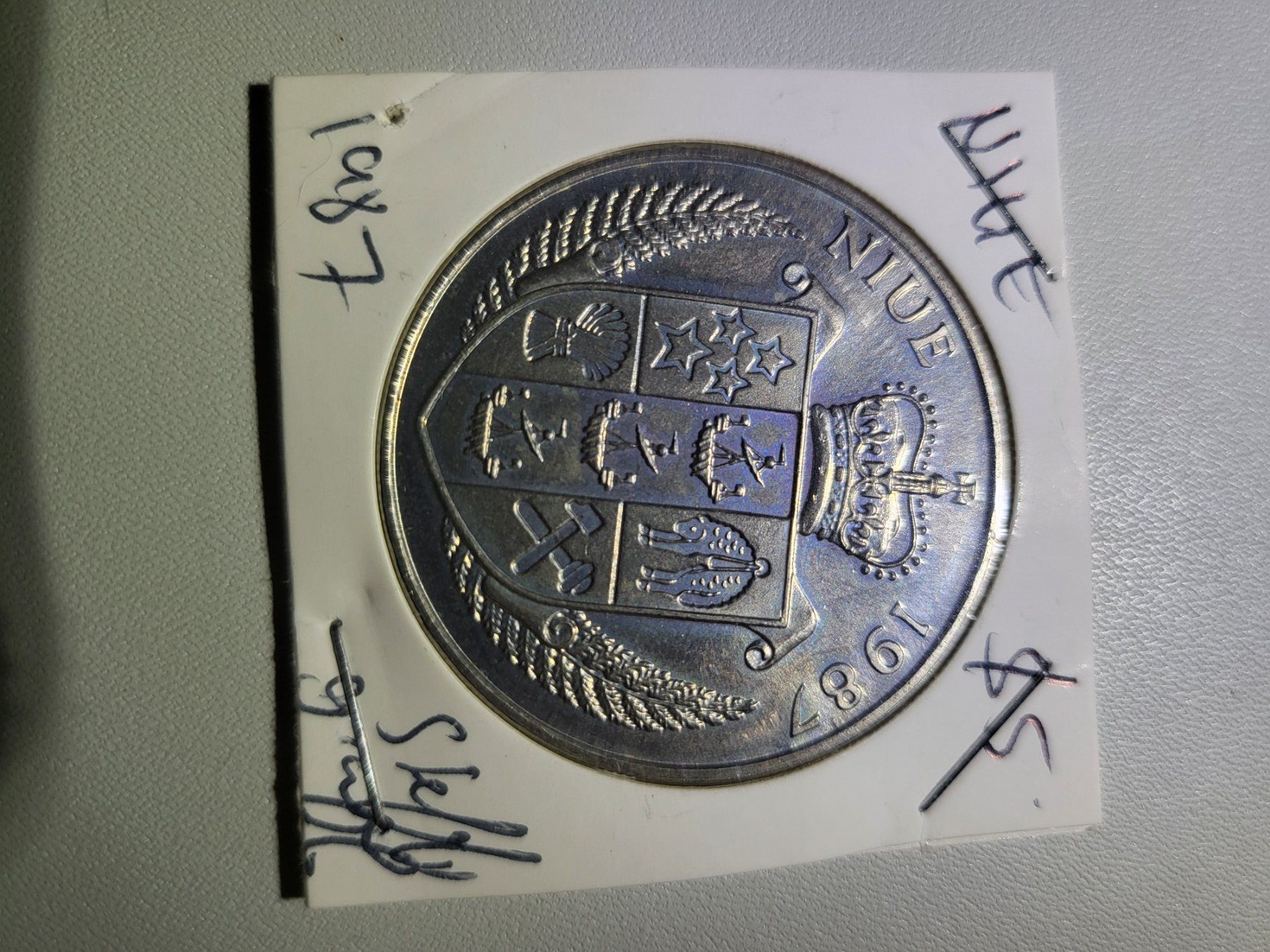 Tutti le monete: Niue 5 Dollar 1987 - Steffi Graf – Usato da Zürich venduto da mauritsve 1