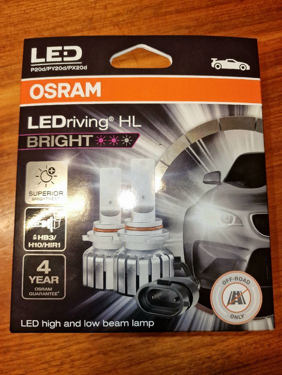 LEDriving HL BRIGHT HB3/H10/HIR1