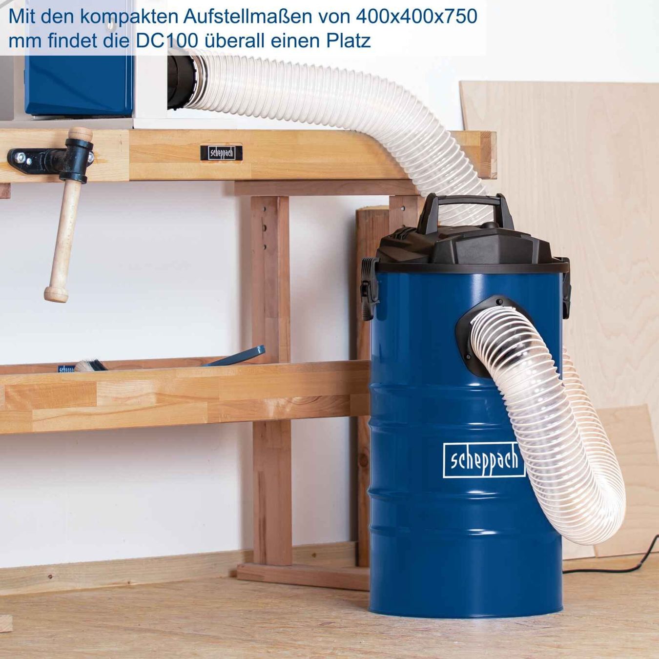 Scheppach Tutte le macchine: Absauganlage DC 100 von Scheppach  NEU - 6901 – Nuovo e nell'imballaggio originale da Opfikon venduto da opf_b7kx 1