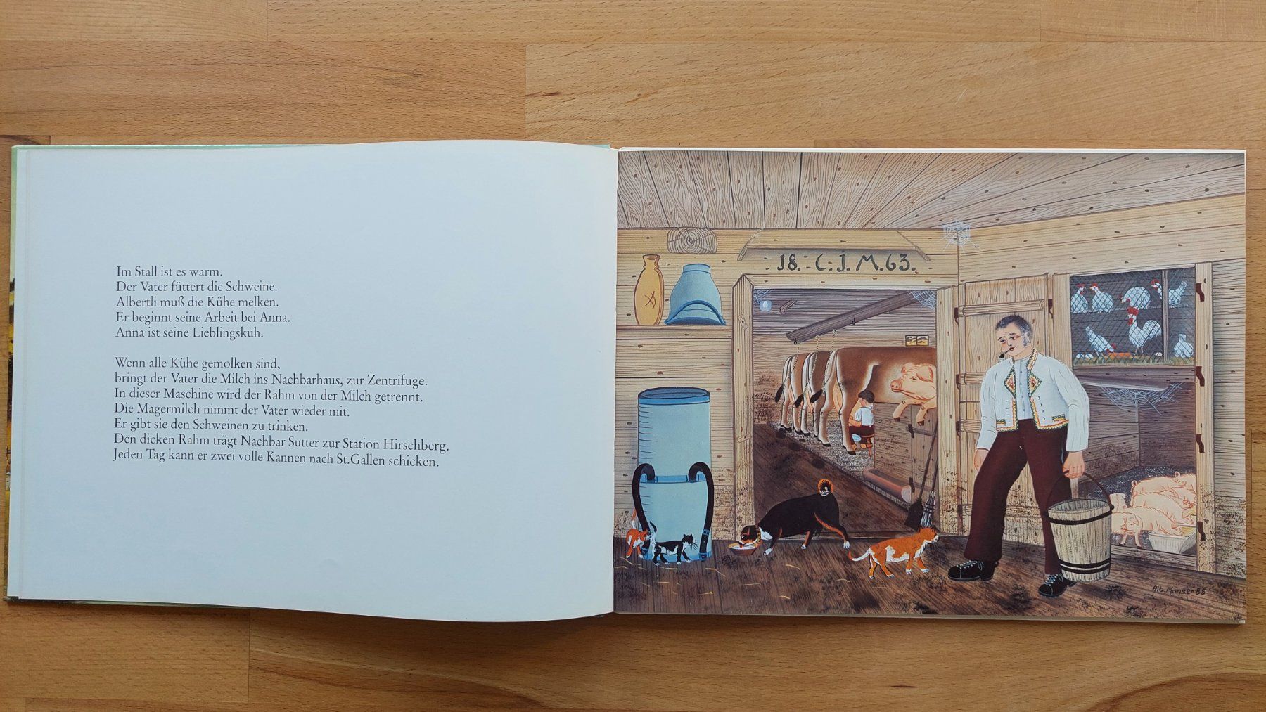 Libri: Albertli - Albert Manser (1988) – Usato da Obfelden venduto da Foto_Bild_Kunst_Buch 4