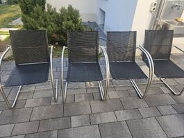 4 Gartenstühle / Terrassenstühle – guter Zustand