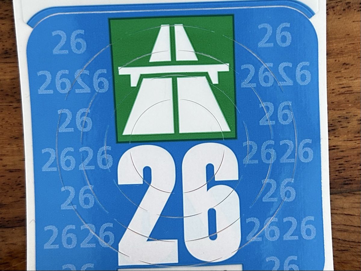 Vignette autostradali: Autobahnvignette 2026 – Nuovo e nell'imballaggio originale da Tagelswangen venduto da A_lina