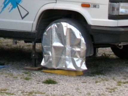 Altri accessori per camping: 4 Radschutzhüllen 15" – Usato da Birr venduto da eiro 3