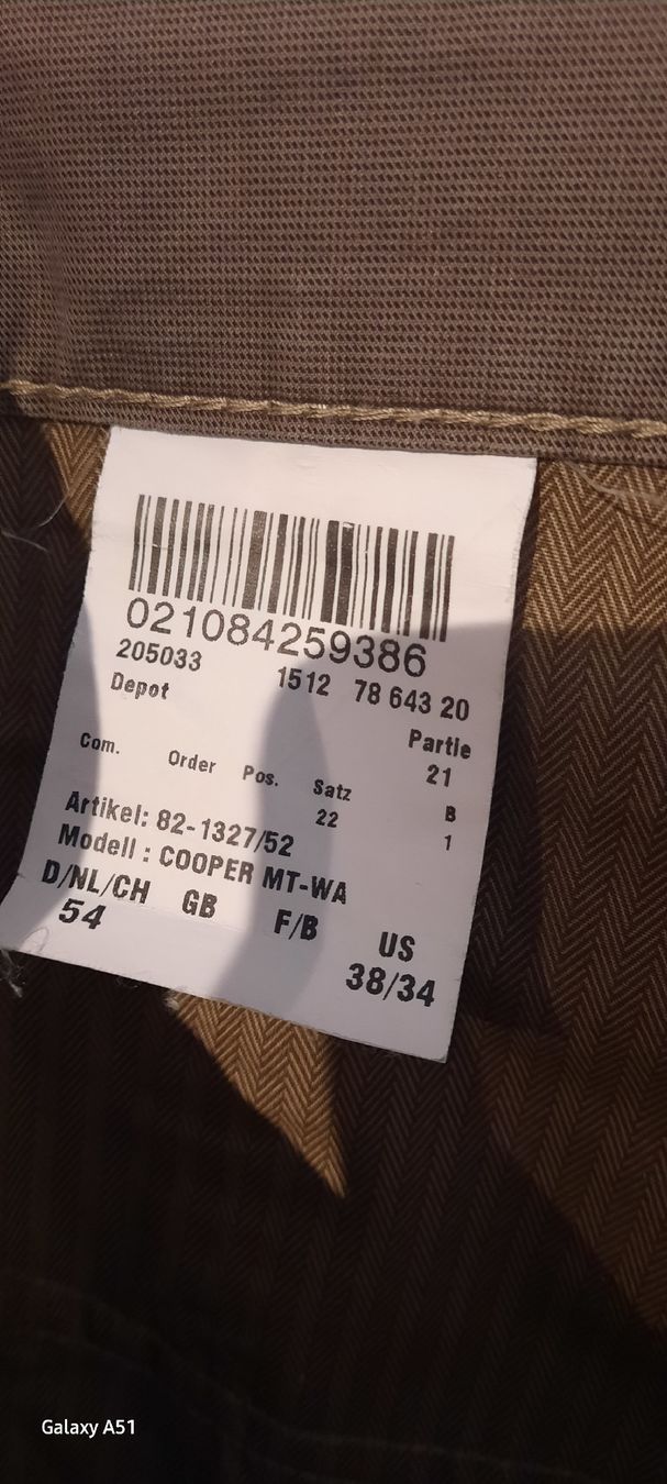 Brax Pantaloni: ***Brax*** Herrenhose Gr 54, 38/34 – Usato da Wädenswil venduto da H2H_Secondhandshop 6