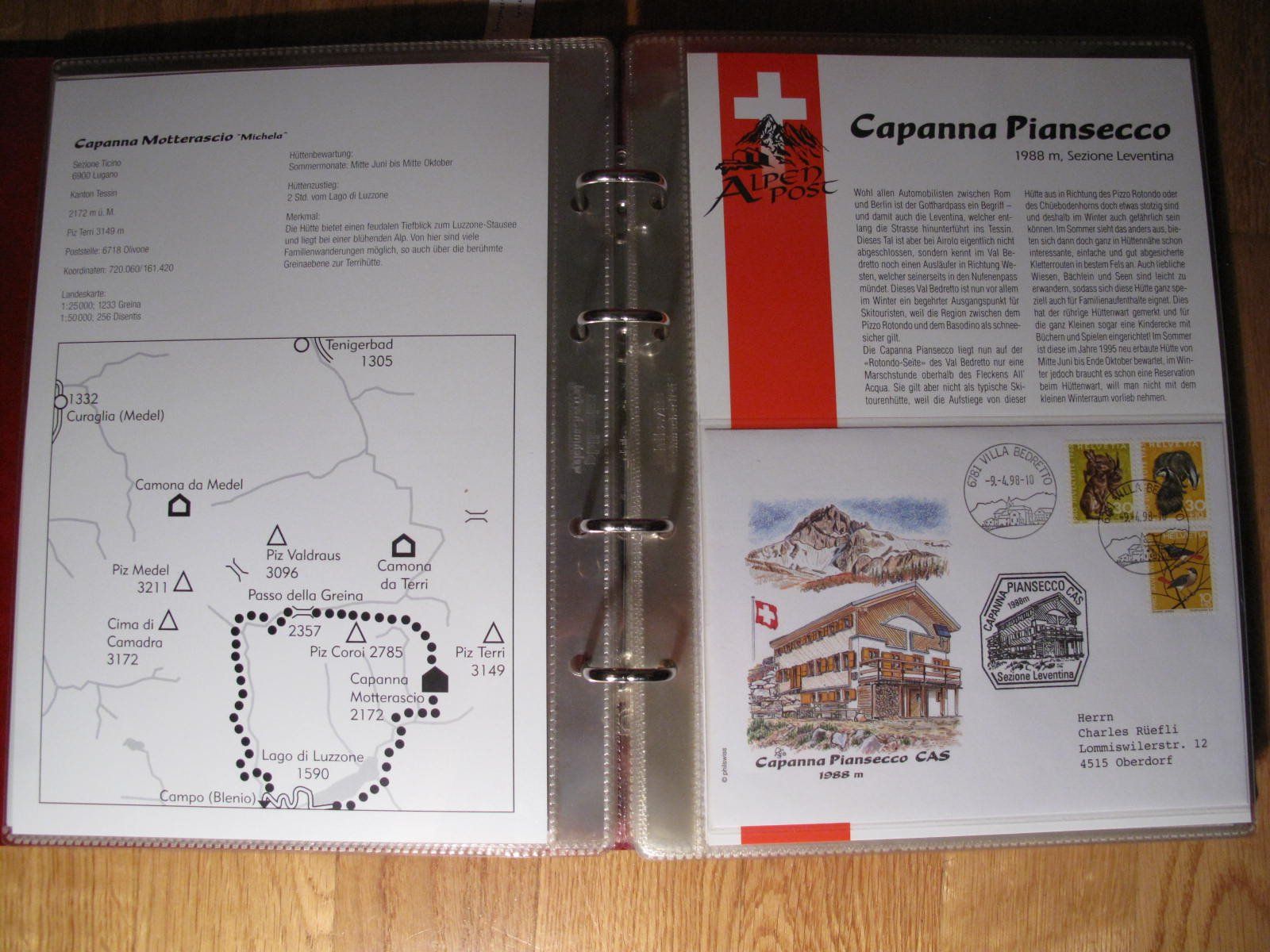 Philswiss Album: Alpenpost Schweiz  6 Spezial Alben – Usato da Wil SG venduto da fva01 6