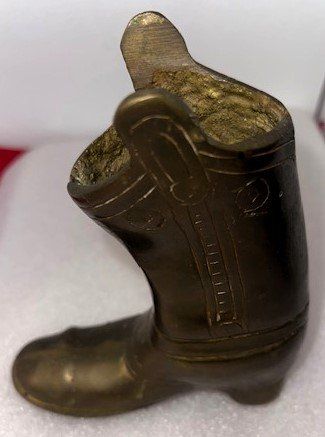 Herrenschuhe: Messing Stiefel Vintage Deko – Gebraucht aus Lutzenberg von Pinschi01 1