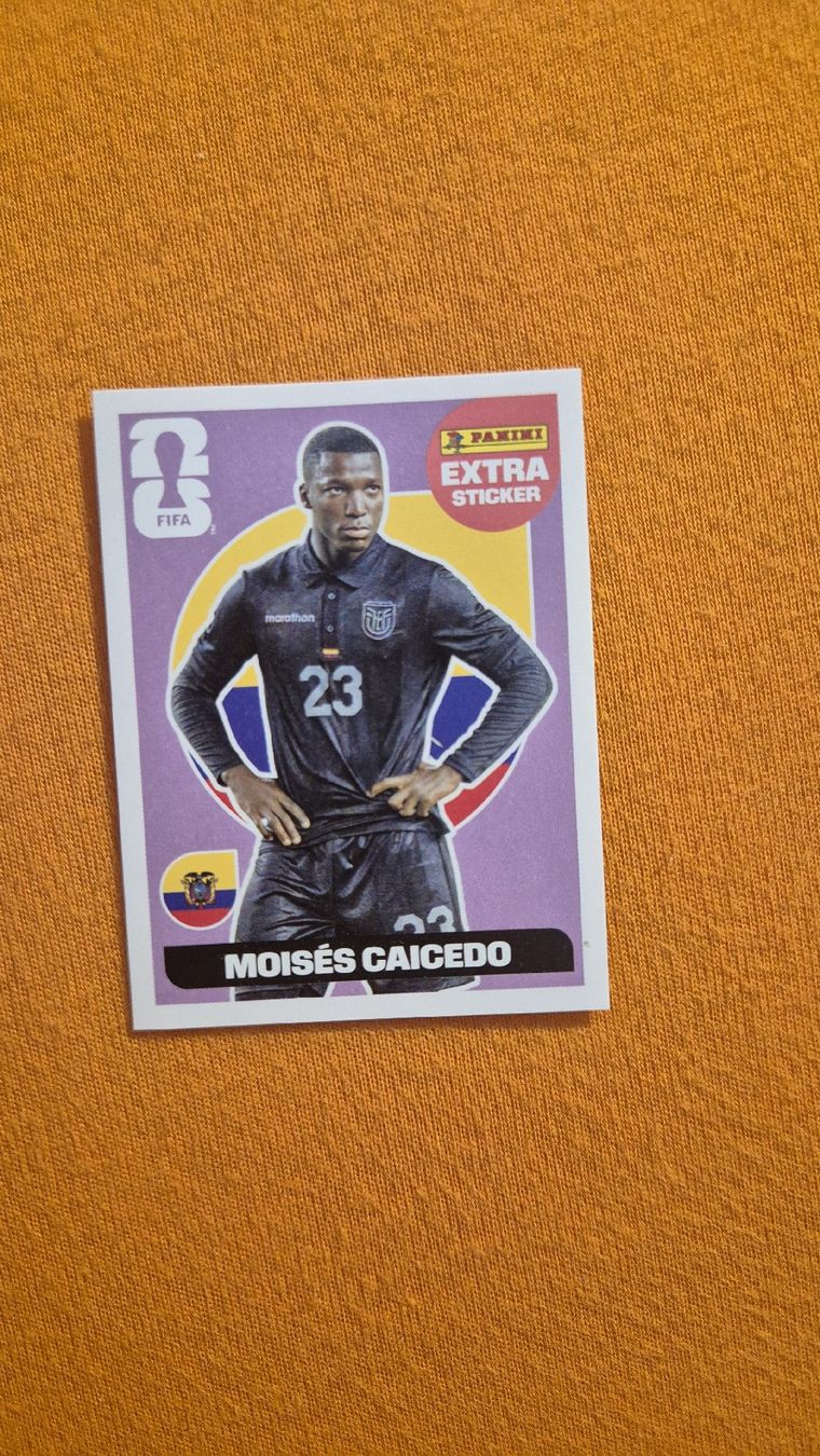 Panini Sammelbilder & Trading cards: Panini FIFA EXTRA Sticker Moises Caicedo Ecuador  – Neu (gemäss Beschreibung) aus Zürich von yaelgoetz