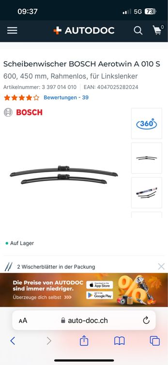Erstaunlich Scheibenwischer Fur Bmw Fotosnull
