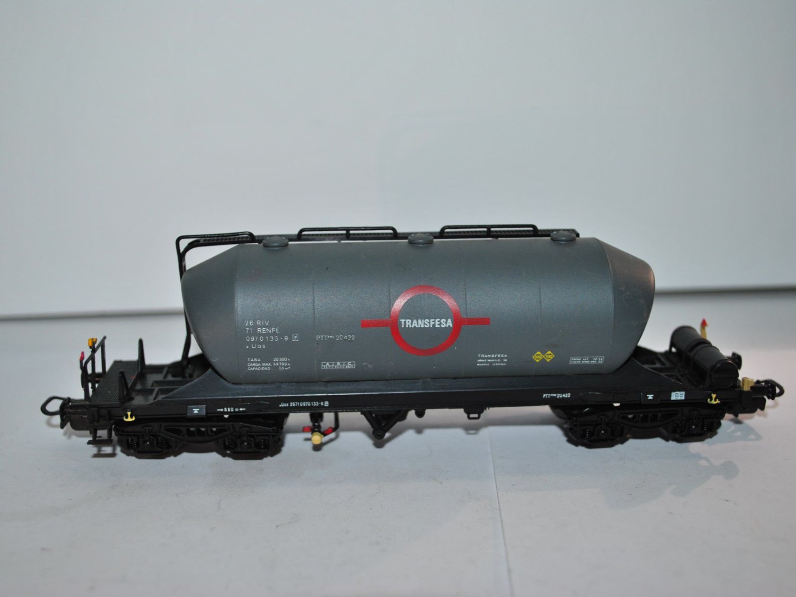 Modellini di ferrovie: Electrotren Silowagen RENFE (PDB338) – Usato da Aarwangen venduto da Bahnsupport
