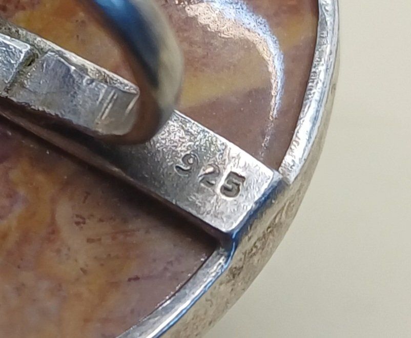 Bagues: 925er Silber JASPIS Ring – D'occasion à Brittnau par simionius 4
