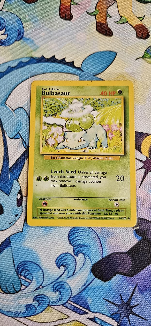 Pokémon Sammelbilder & Trading cards: Bulbasaur 44/102 Base Set ENG  – Gebraucht aus Belp von Ginus85