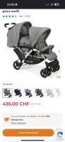 Geschwisterwagen baby und kleinkind