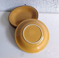 RÖSSLER 5 Senfgelb Suppenteller 22cm -A74