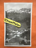 1938 Alte Ansichtskarte Parpan mit Rothornkette, Rarität!