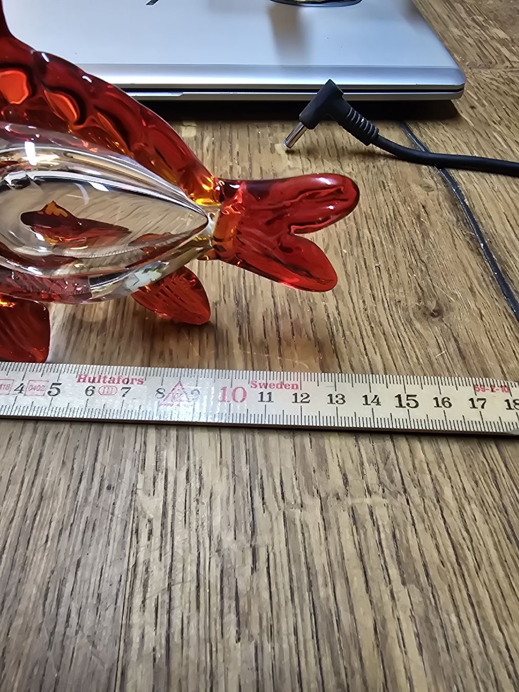 Murano Statuette: Roter Murano Glasfisch (Q) – Usato da Rorschach venduto da TimelessTrading 4
