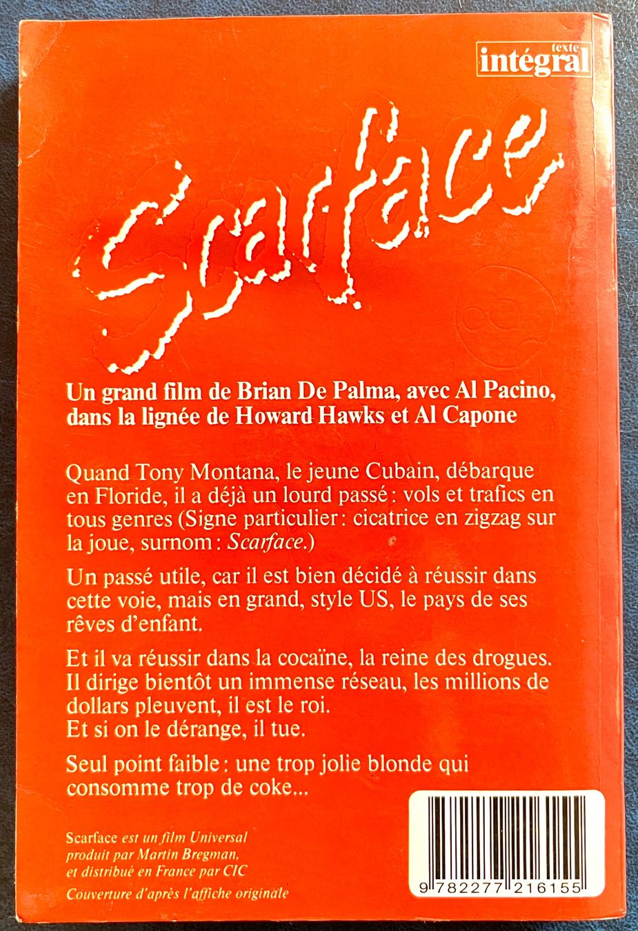 Libri: Paul Monette - Scarface – Usato da Renan BE venduto da johncactus 1