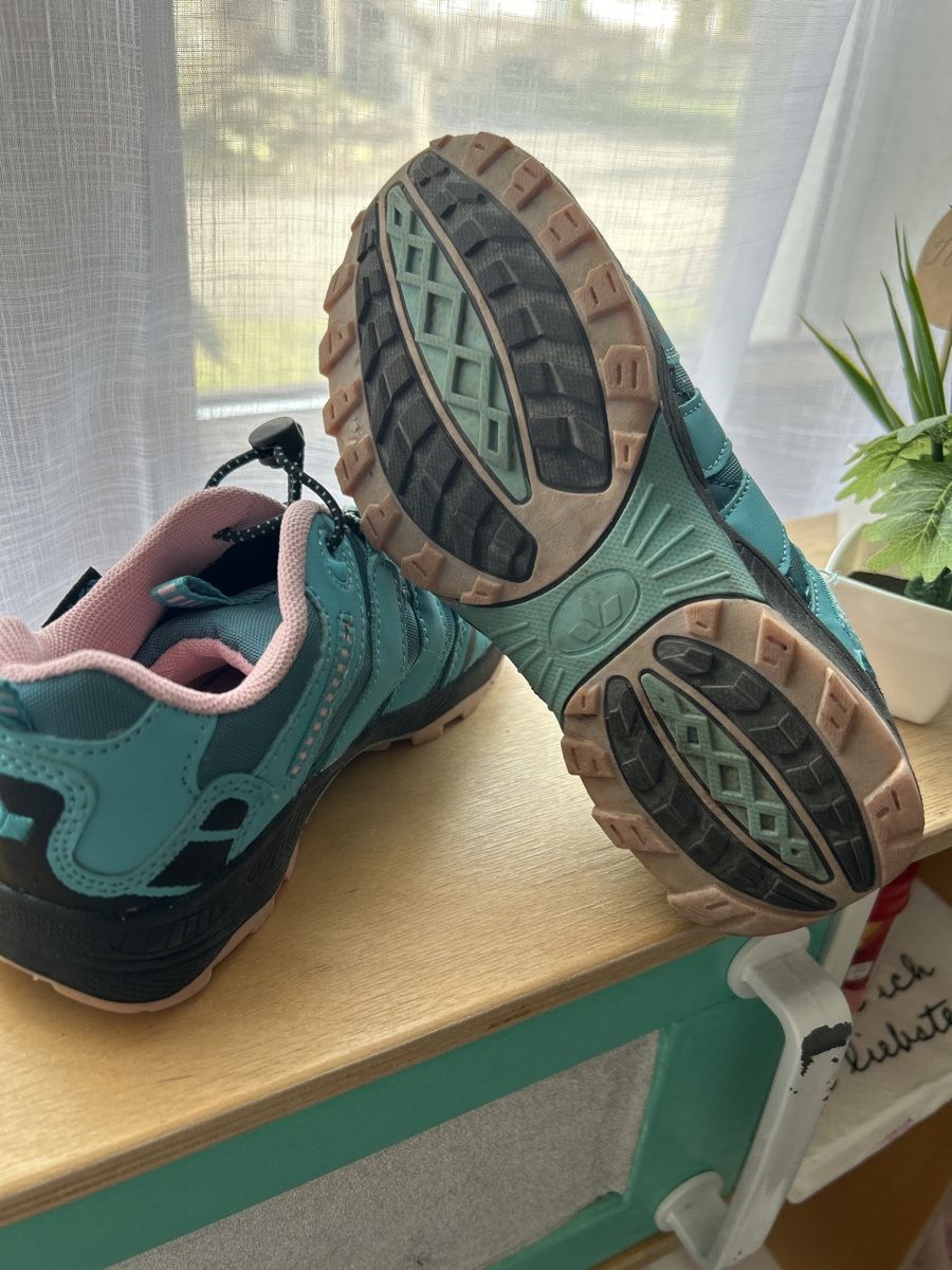 Scarpe per ragazze: Robuste Wanderschuhe türkis/rosa – Usato da Siebnen venduto da schnell05 1