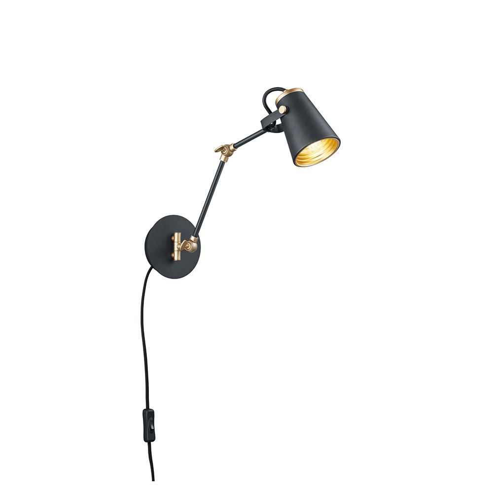 Lampade: Wandleuchte, Schwarz, Schwenkbar – Nuovo (secondo la descrizione) da Kreuzlingen venduto da Smart-Light 2