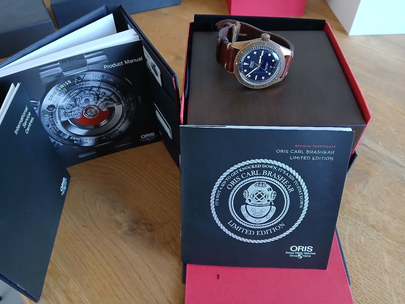 Oris Orologi: Montre Oris Carl Brashear Bronze Limited Edition – Usato da Collombey venduto da JF.watch 4