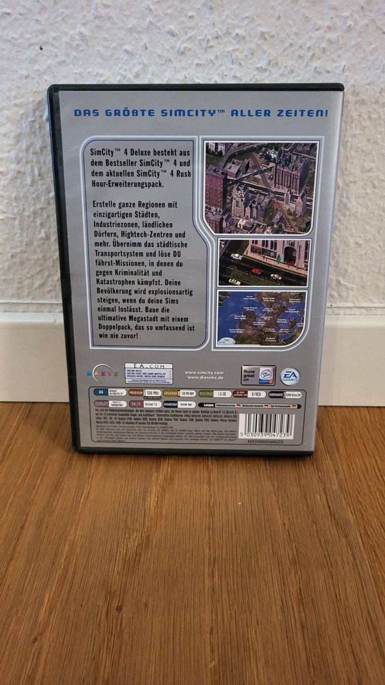 Giochi: PC - Sim City 4 – Usato da Münsingen venduto da DigitaleSpielecke 1