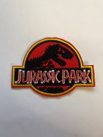 Patch brodé Jurassic Park logo état neuf à coudre ou collé