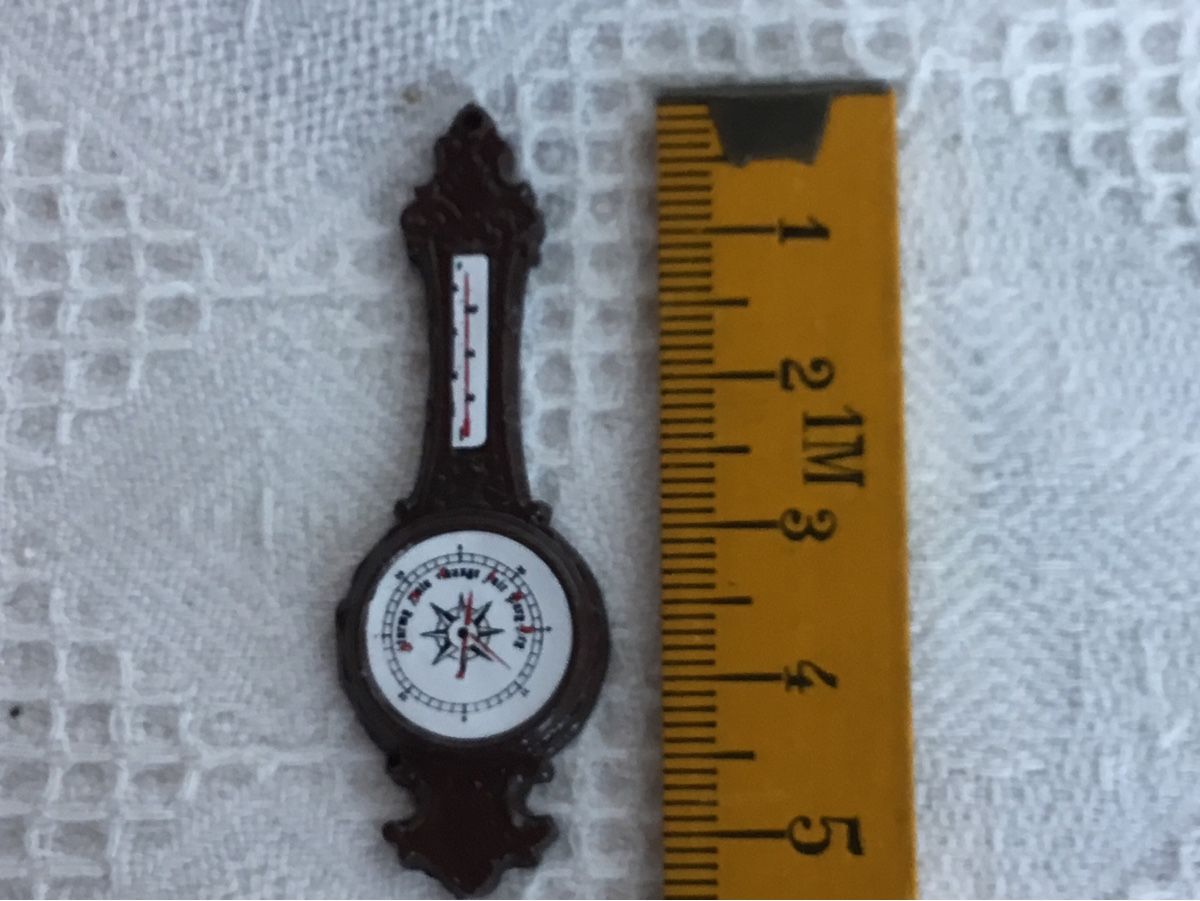 Puppenhäuser & -möbel: Puppenstuben Barometer 1:12 – Gebraucht aus St. Gallen von chamilla
