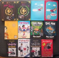 Lot de 12 livres/BD en Anglais/English Books .