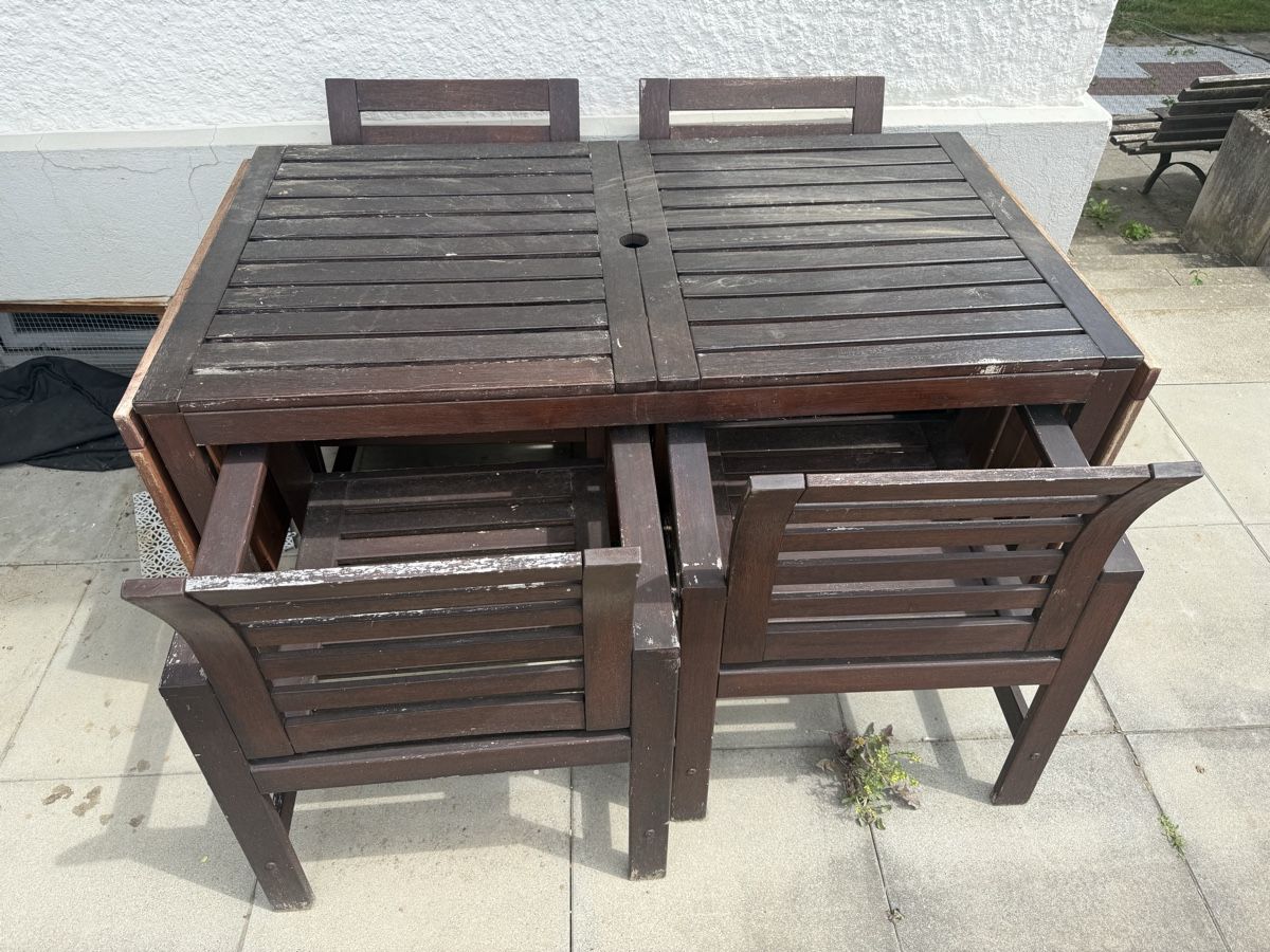 Set di tavolo e panche: Garten tisch  – Usato da Wynau venduto da Ziegler_Secondhand 3