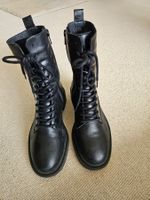 Bottines Reator en cuir noir