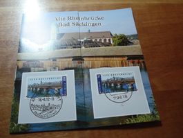Folder Alte Rheinbrücke Bad Säckingen, 2012