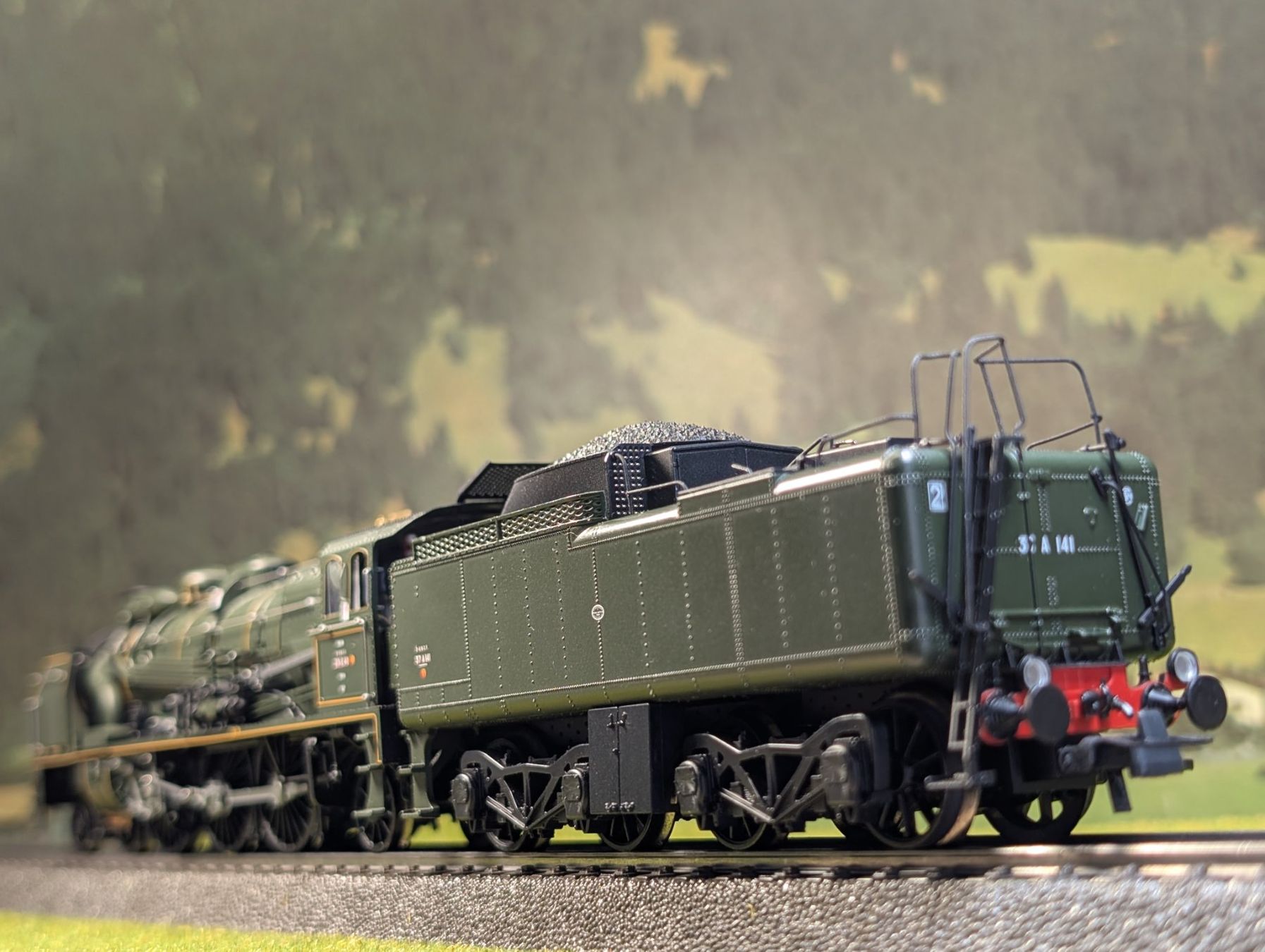 Roco Modellini di ferrovie: Roco 79079 Edition _ SNFC Dampflokomotive 231 E 40 _ digital – Usato da Uerikon venduto da Airport68 2