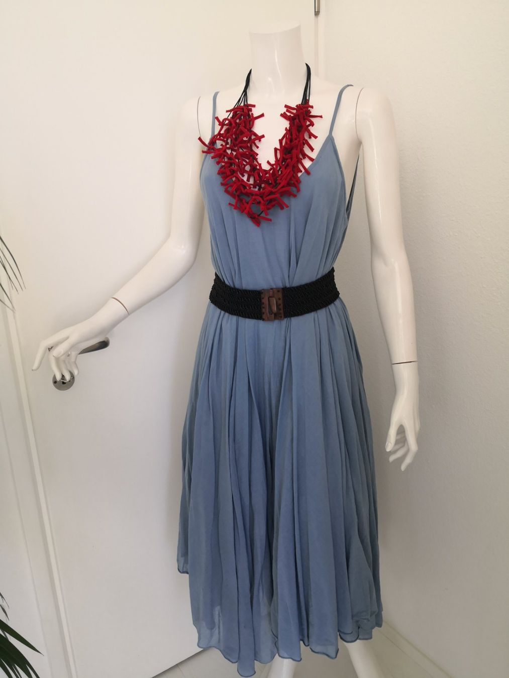 Mango Vestiti: 🤩 MANGO MAXI-KLEID HELLBLAU NEU – Nuovo (secondo la descrizione) da Olten venduto da Naja-Twins-Twins 1