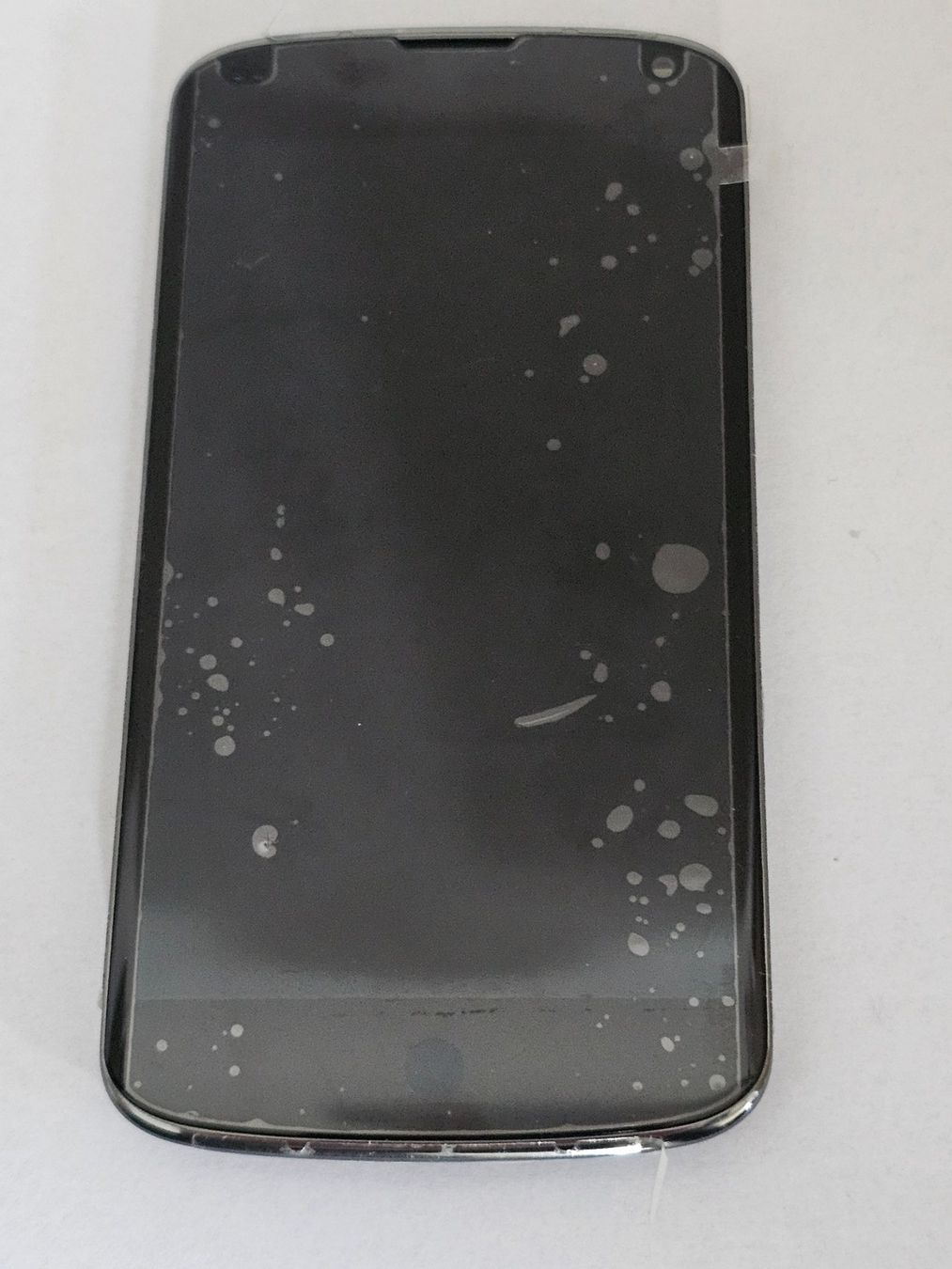 LG Telefoni cellulari / Smartphones: LG NEXUS 4 LCD DISPLAY REPLACEMENT + FRAME BLACK – Nuovo e nell'imballaggio originale da Yvonand venduto da Li_poch