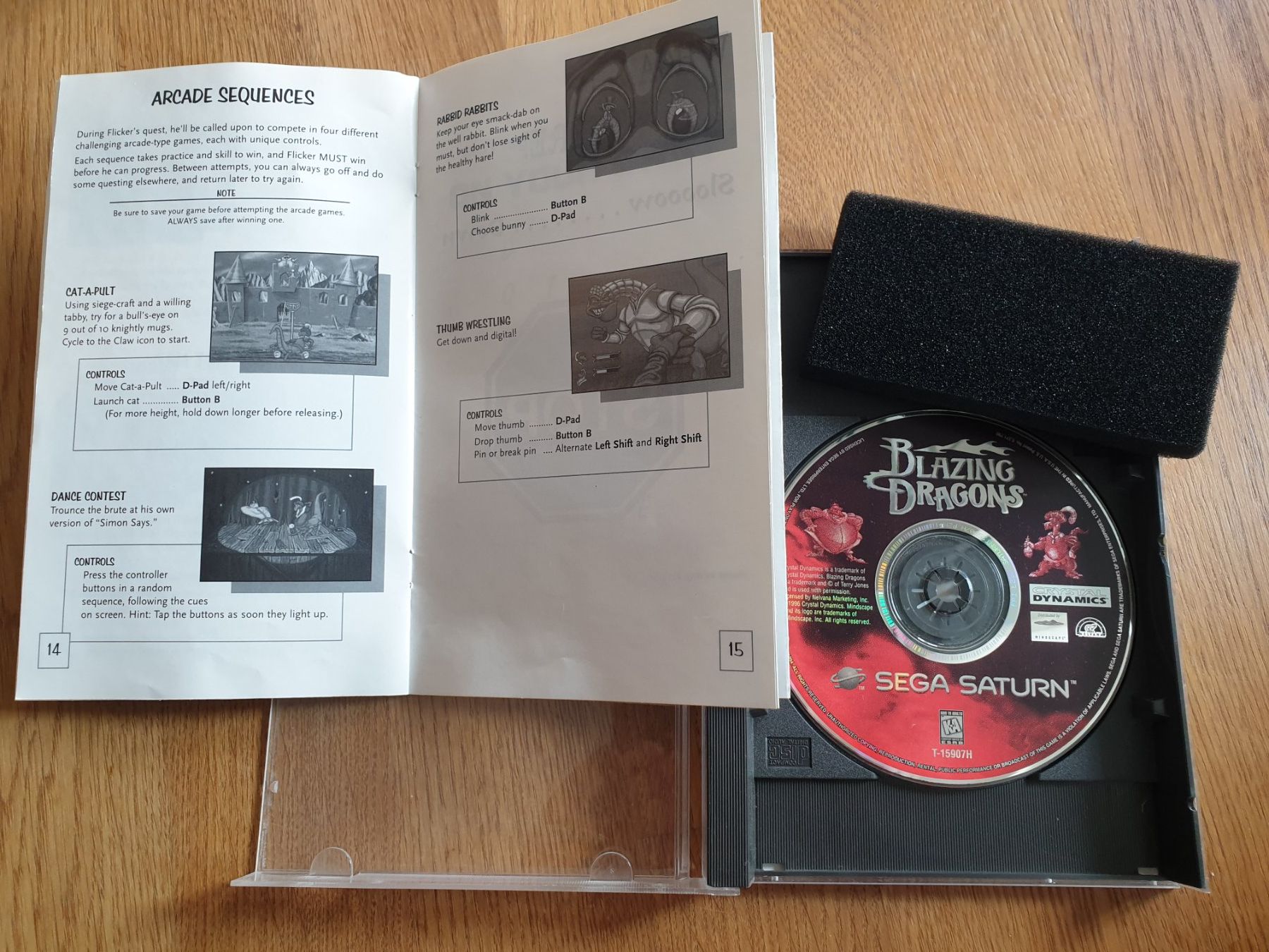 Jeux: Blazing Dragon Sega Saturn NTSC – D'occasion à Rain par Rou_z26r 2