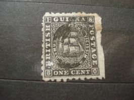 uralte Marke British Guiana, o