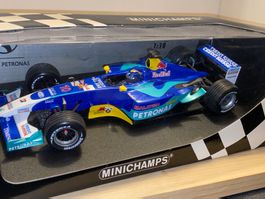 F1 Sauber Petrtona C22 H.H. Frentzen 1/18 Minichamps