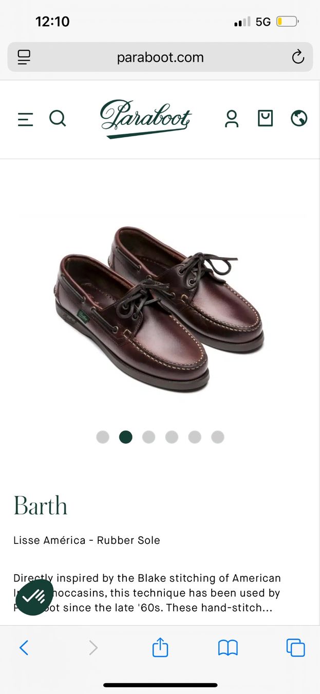Paraboot Damenschuhe: ORIGINAL PARABOOT BARTH – Neu und originalverpackt aus Wil/ZH von Mrsjennienguyen 4