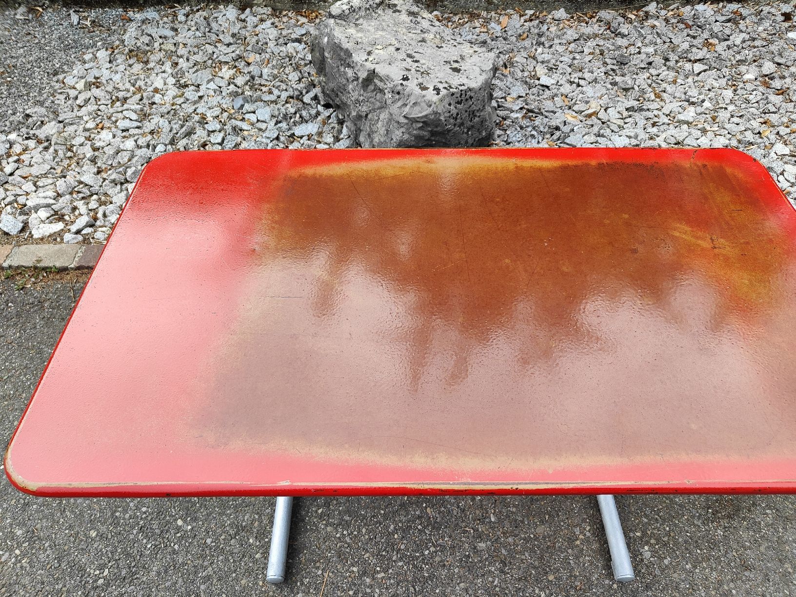 Bigla Set di tavolo e panche: Altes grosses Bigla Tischset mit original Bigla Spaghetti – Usato da Mellingen venduto da Artrena 6