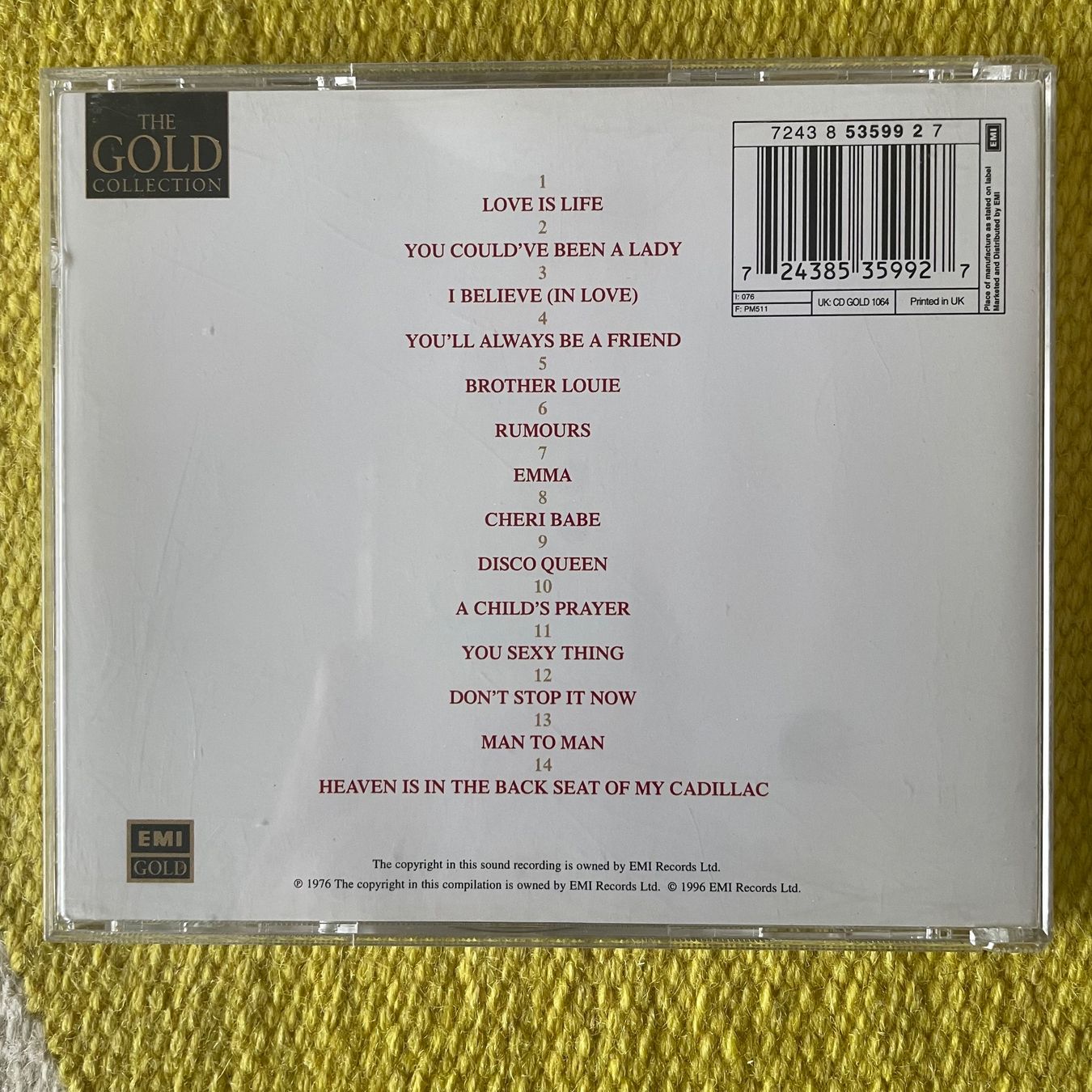CD: HOT CHOCOLATE-14 GREATEST HITS – Usato da Rorschacherberg venduto da CD-Roli 1