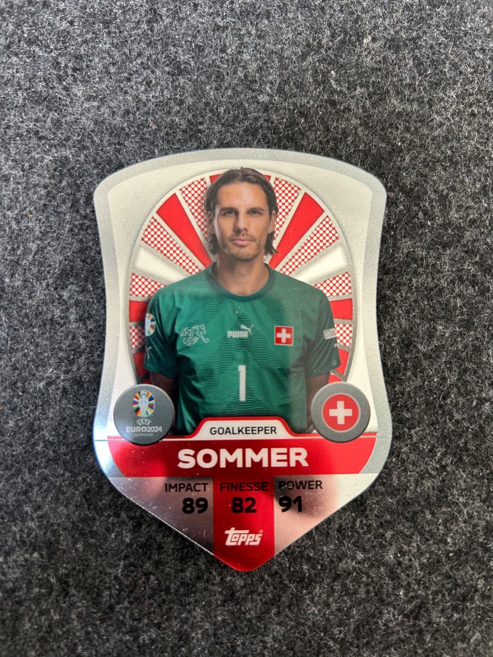 Topps Carte collezionabili: Match Attax / Yann Sommer/ Chrome – Usato da Köniz venduto da Elbofeton